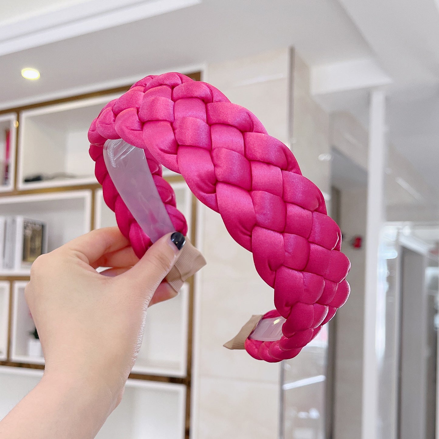 Women's Solid Color Fabric Craft Headband