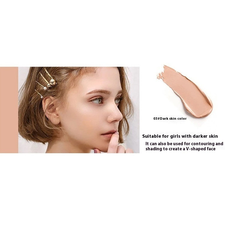 Leichte, kaschierende Make-up-Foundation-Creme, die sich einfach auftragen lässt und Gesichtsunreinheiten abdeckt.