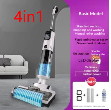 Bodenreinigungsmaschine mit Wisch- und Saugfunktion – 3-in-1 für den Hausgebrauch