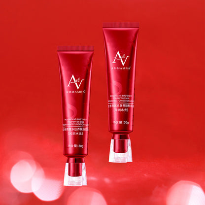 Flüssig-Foundation-Concealer mit Vogelnestmotiv – langanhaltendes Make-up