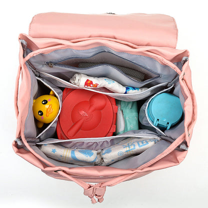 Großvolumiger, multifunktionaler Baby- und Baby-Ausflugsrucksack, modischer Rucksack