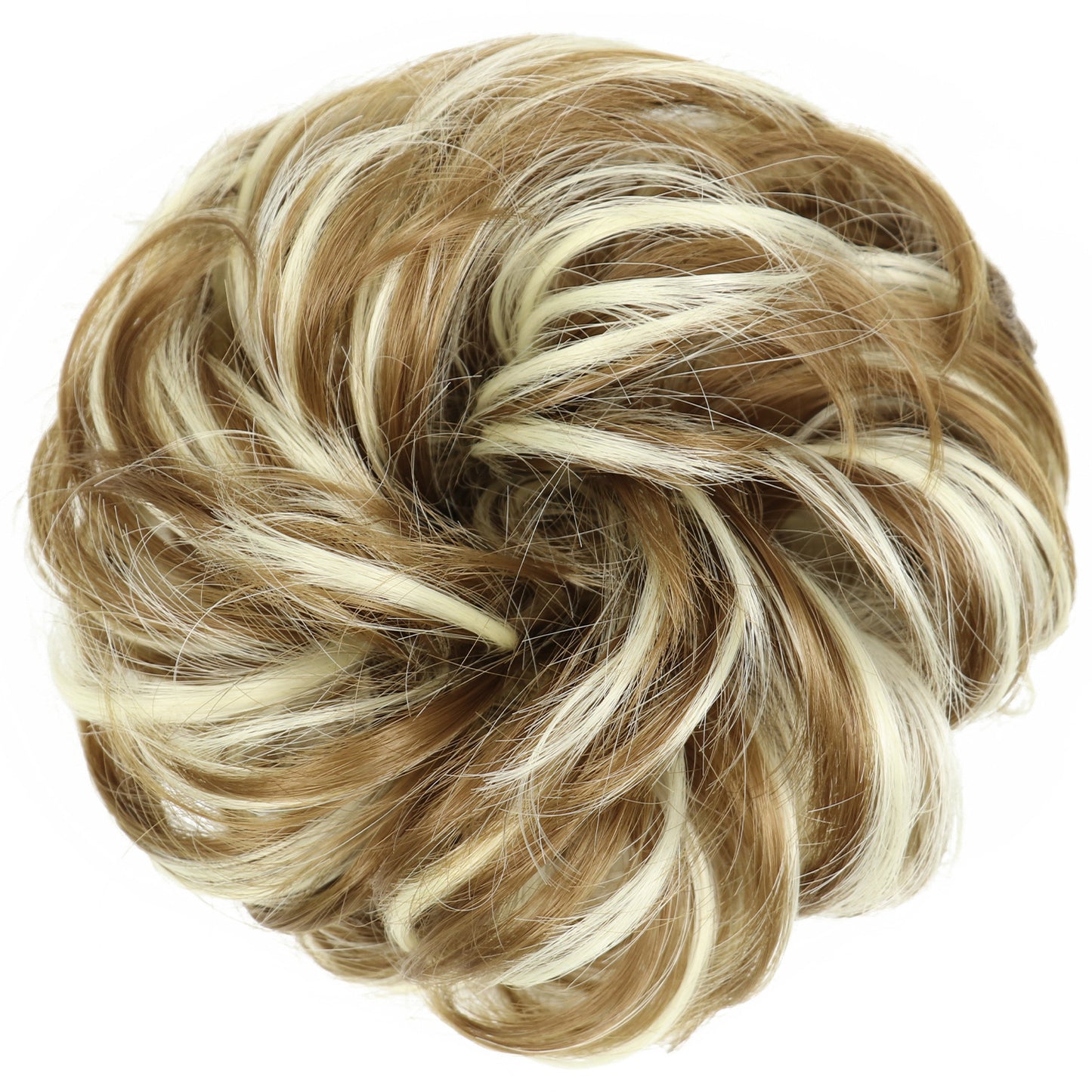 Fluffy Natural Hair Bag Long Beard Bun Artificial Hair Bun
