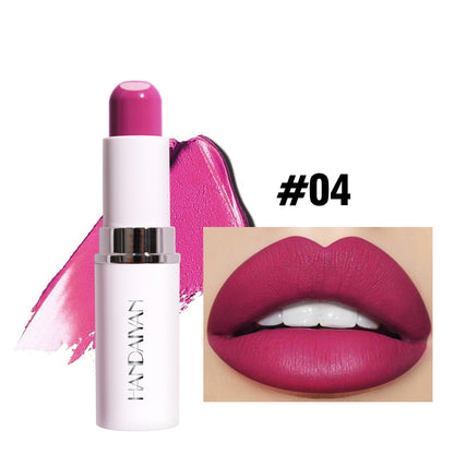 Feuchtigkeitsspendender 8-Farben-Sandwich-Lippenstift