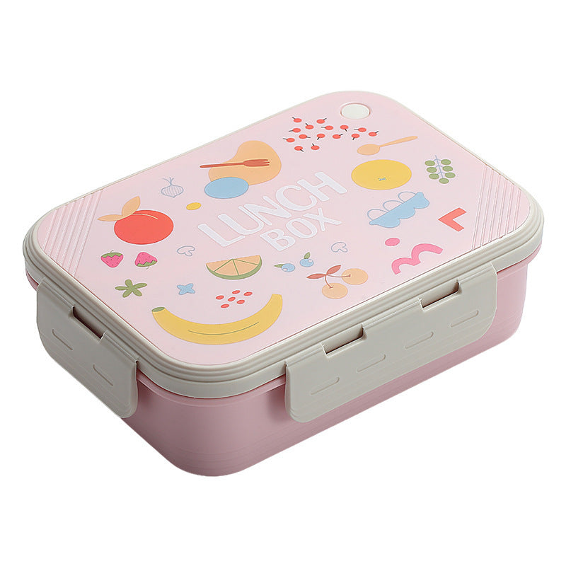 Creative Cartoon Printed 304 Stainless Steel Insulated Lunch Box