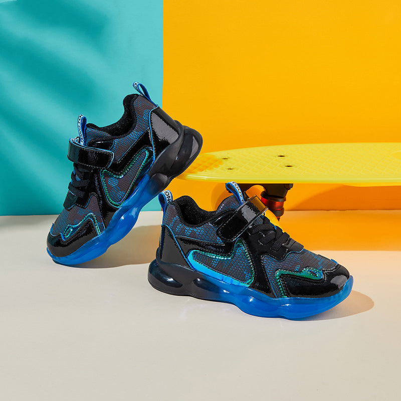 Koreanische Kinderschuhe, Jungenbekleidung, coole Freizeit-Sportschuhe