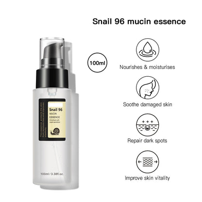 Feuchtigkeitsspendende Essenz mit Schneckenextrakt – nährend, feuchtigkeitsspendend und pflegend