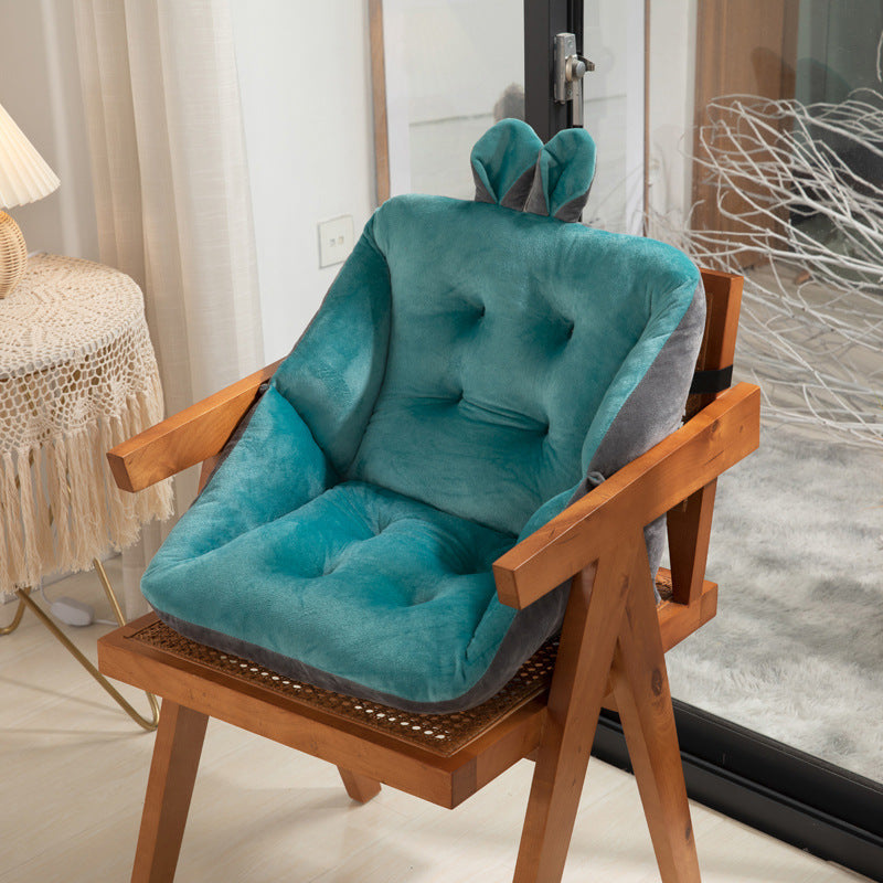 Bürostuhl mit langem Sitz, schönem, dick gepolstertem Sitzkissen