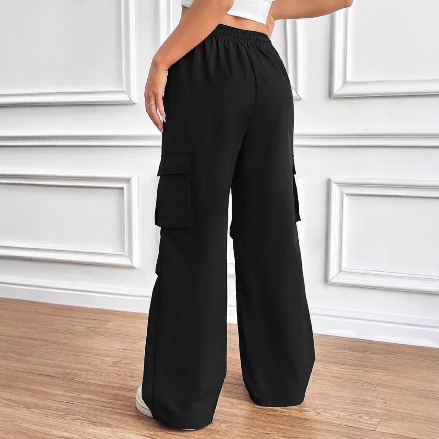 Loose-fitting Casual Workwear-style Commuter Pants For Women