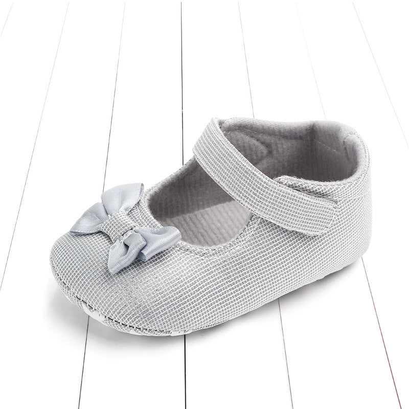 Prinzessinnenschuhe mit Schleife, Babyschuhe