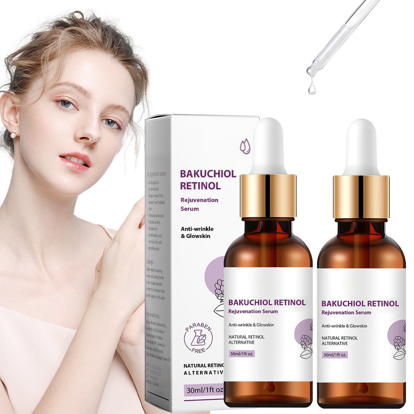 Venature Bakuchiol Retinol Verjüngungsserum