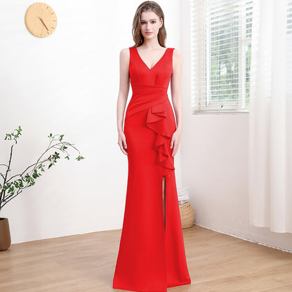 Abendkleid für Damen – hochwertig, elegant, schlicht und leicht – Luxus