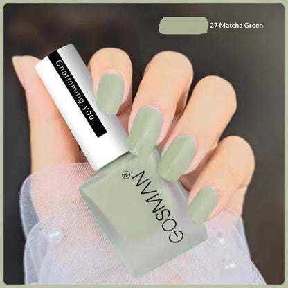 Schnelltrocknender, matter Nagellack, blättert nicht ab