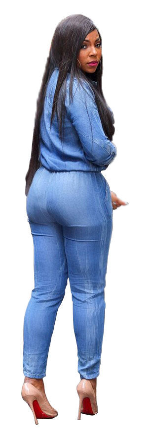 European and American hot fashion strap jeans