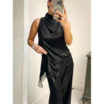 Stylish And Minimalist Sleeveless Womens Top