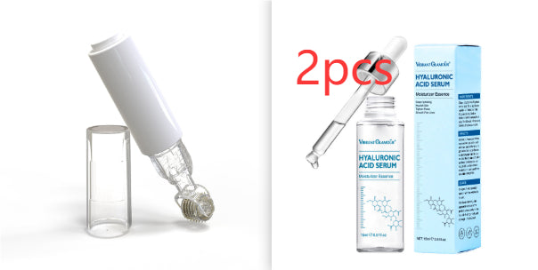 3-in-1-Lippenpflege-Roller, Nadelroller, Lippenroller, Bartwuchs-Roller, Barthaarwuchs-Roller, Bartbehandlungs- und Serum-Applikator