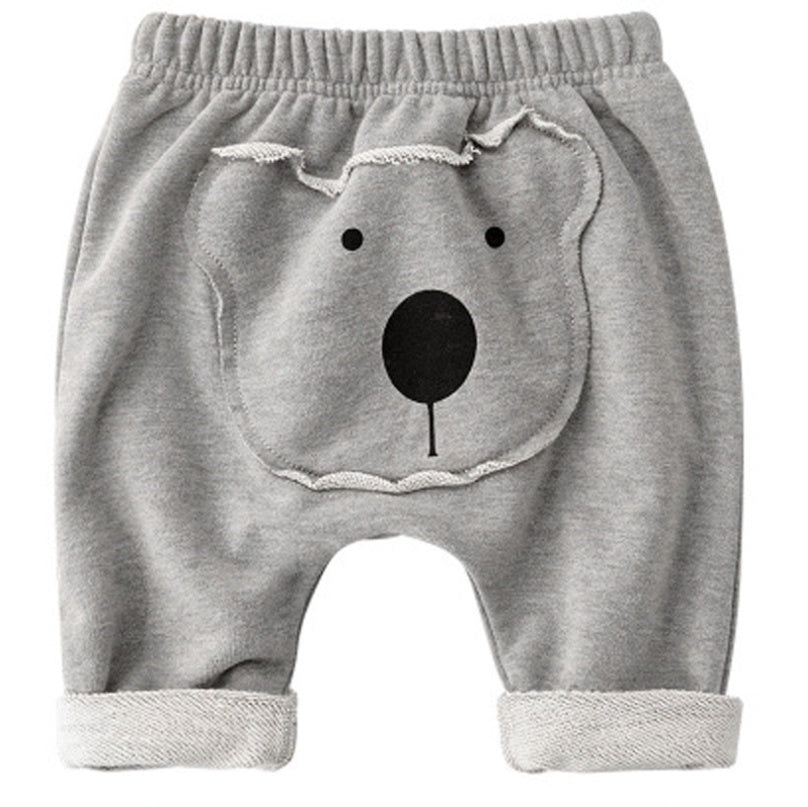 Babyhose mit Cartoon-Aufnäher 
