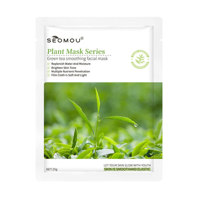 Feuchtigkeitsspendende und nährende Gesichtsmaske mit Pflanzen- und Fruchtextrakten