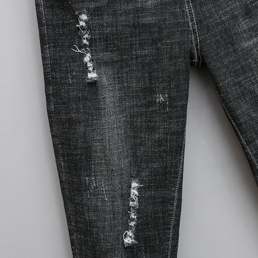 Stretch-Jeans mit hohem Bund für Damen in Übergrößen