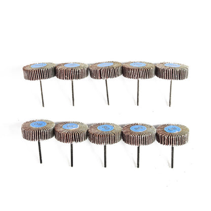 Rollladenschleifkopf mit Griff, Laufrad, Schleifscheibe