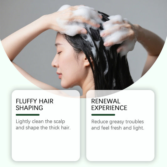 Rosemary Care Sanftes Shampoo zur Reinigung und Pflege der Kopfhaut für natürliches und flauschiges Haar