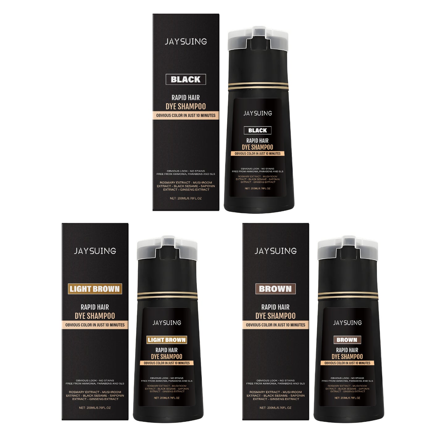 Instant-Haarshampoo-Serie für Männer