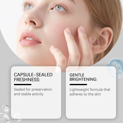 Aufhellende Serumkapseln