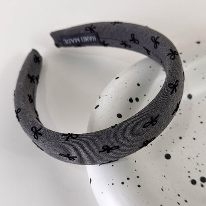 Damen-Stirnband mit französischen Retro-Punkten