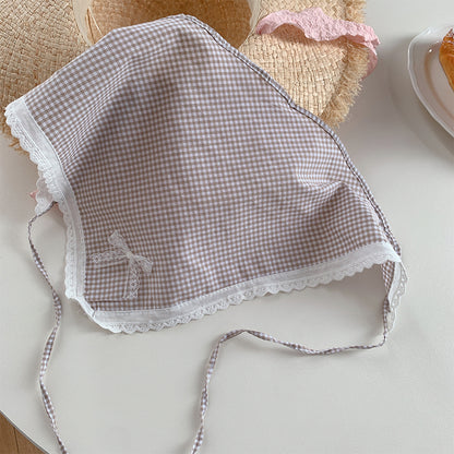 Female Sweet Dopamine Lace Hair Band Headcloth