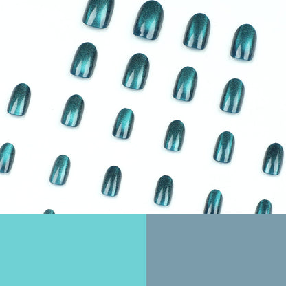 Katzenaugen-Muppet-Blau-Nagelspitze-Rüstung