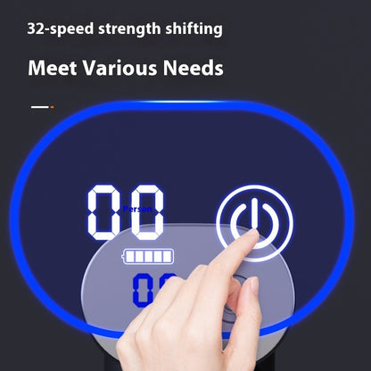 Elektrisches Massagegerät mit langem Griff und vielseitiger Form für lange Ausdauer