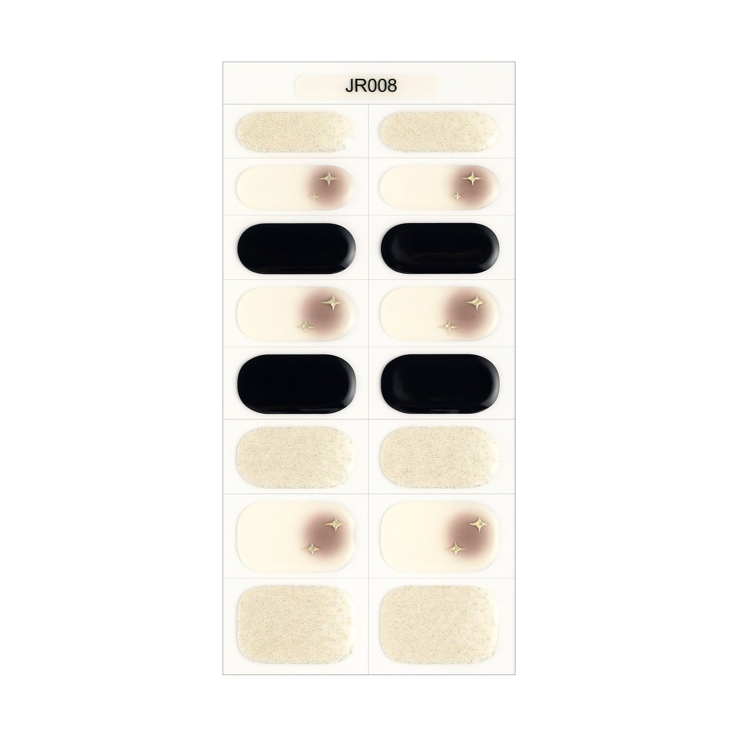 Halbgehärtete UV- und wasserfeste Gel-Aufkleber