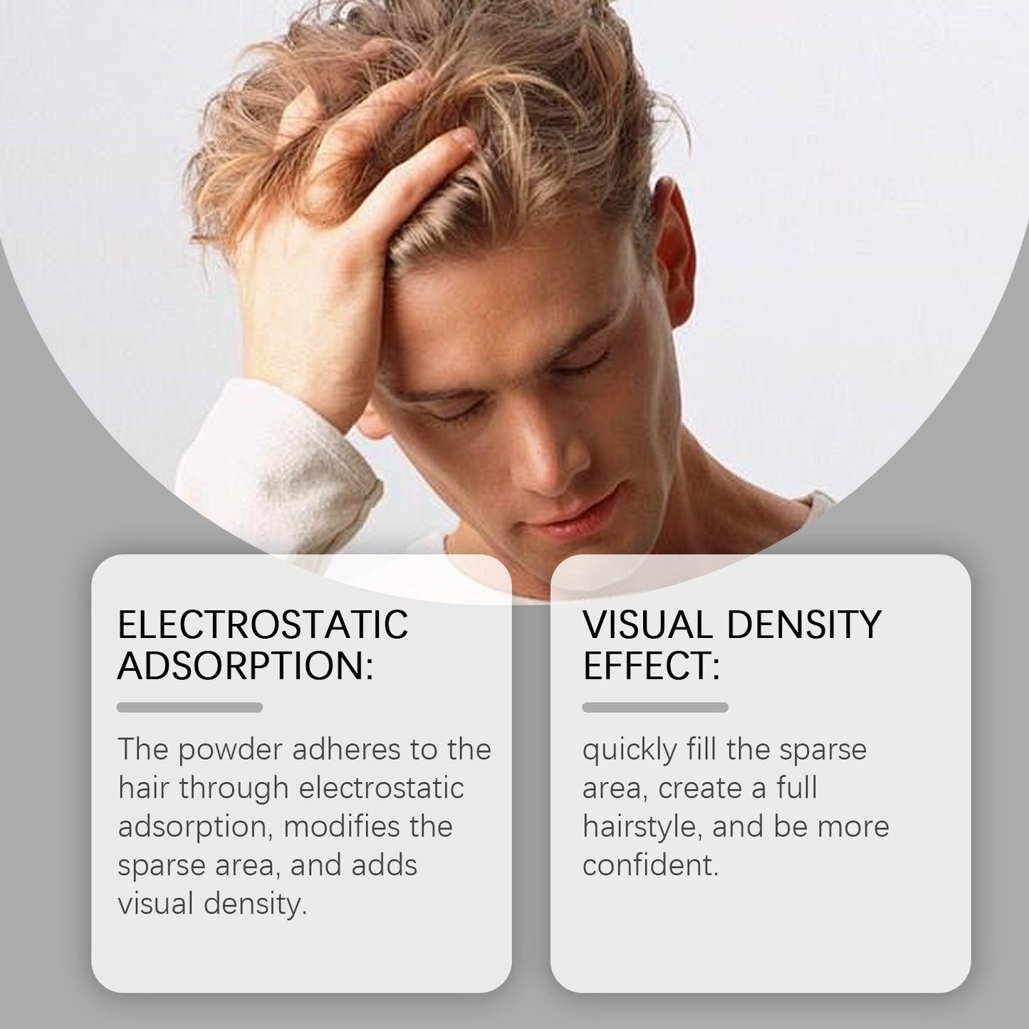 Haarfaser-Puder-Serie Reparatur