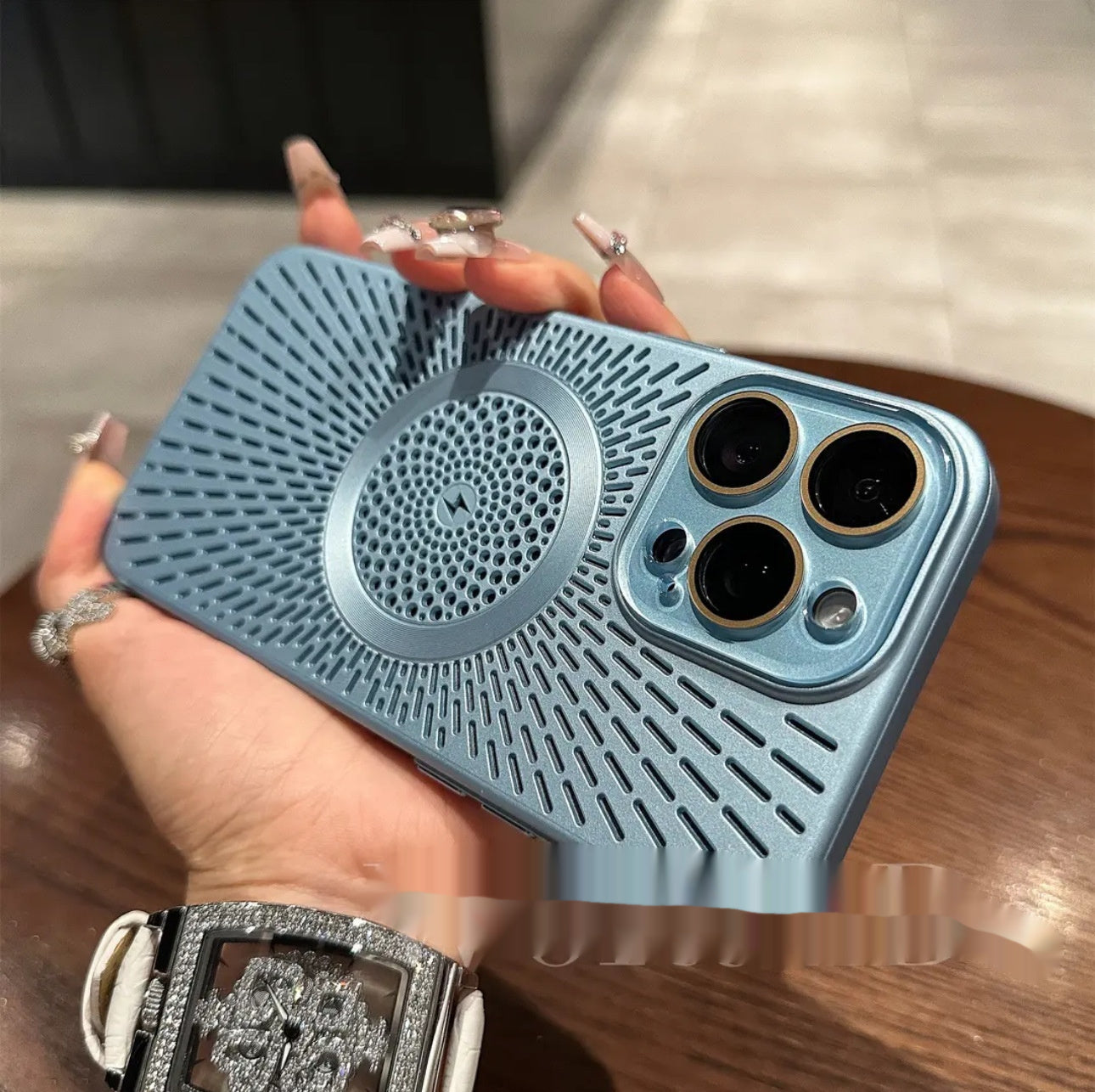 Ice-cool Heat Dissipation Breathable Lens Film Phone Case For The 17 Pro Max