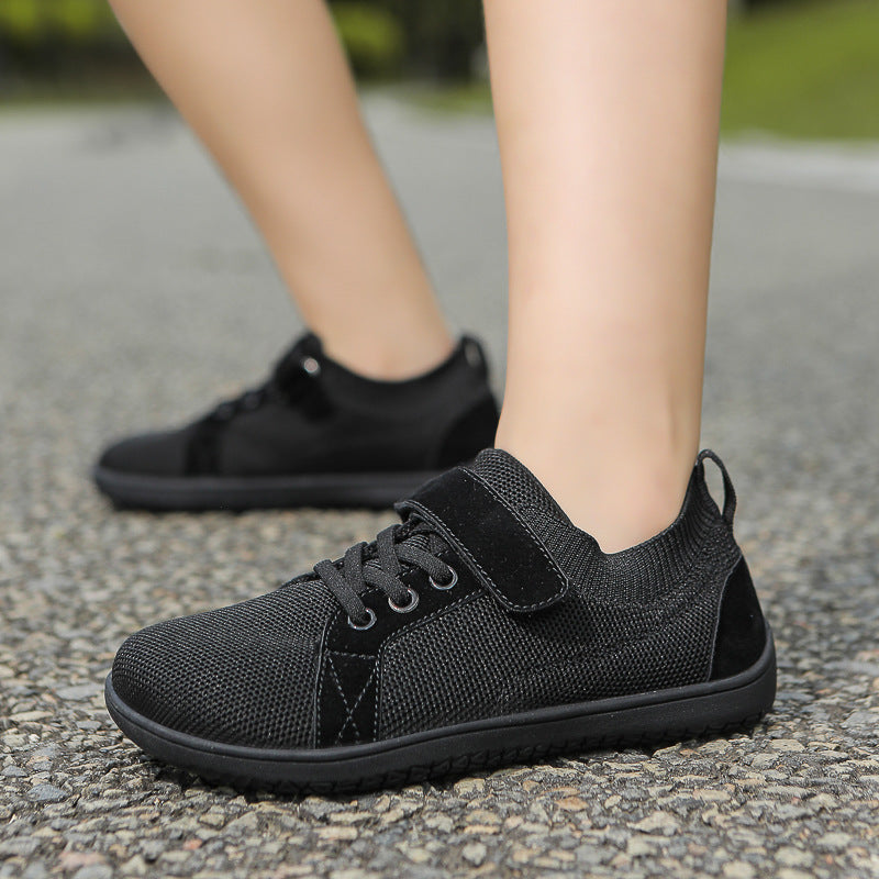 Big Foot Bone Schuhe mit breiter Zehenpartie, weiche Sohle, lässig für Kinder