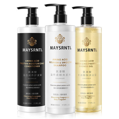 Cuzin Aminosäure-Dreiteiler Shampoo, Spülung und Duschgel