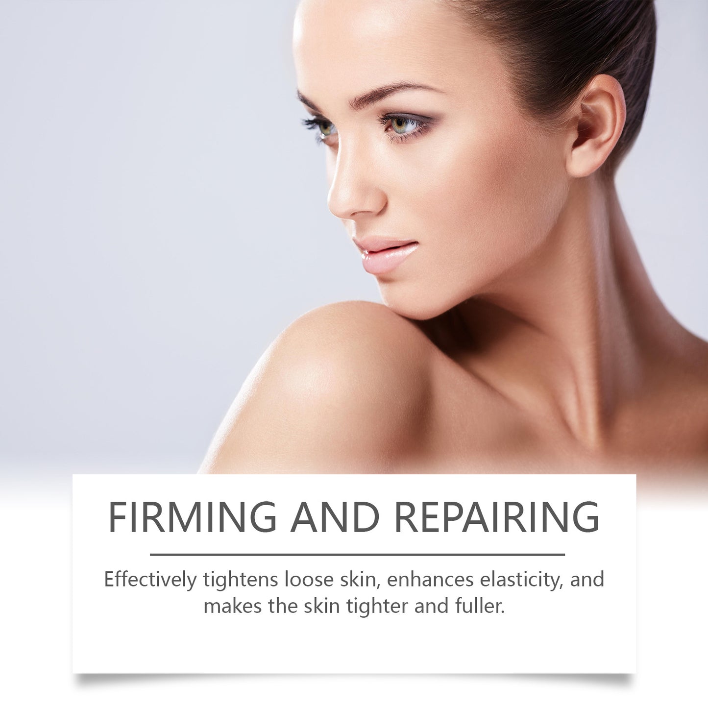 Gesichtspflegelösung für einen ebenmäßigen und strahlenden Teint