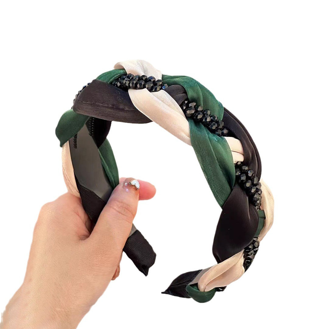 Twist Hair Band Pearl Handmade Headband