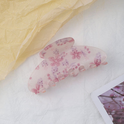 Haarspange „Sternenhimmel“ aus Acryl, mehrfarbig