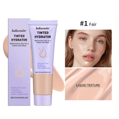 Lakerain Farbige Feuchtigkeitscreme, langanhaltender Concealer ohne zu verschmieren