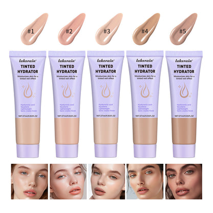 Lakerain Farbige Feuchtigkeitscreme, langanhaltender Concealer ohne zu verschmieren