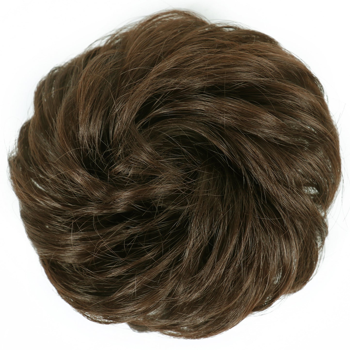 Fluffy Natural Hair Bag Long Beard Bun Artificial Hair Bun