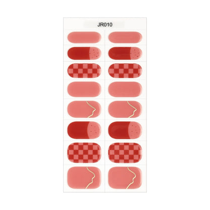 Halbgehärtete UV- und wasserfeste Gel-Aufkleber