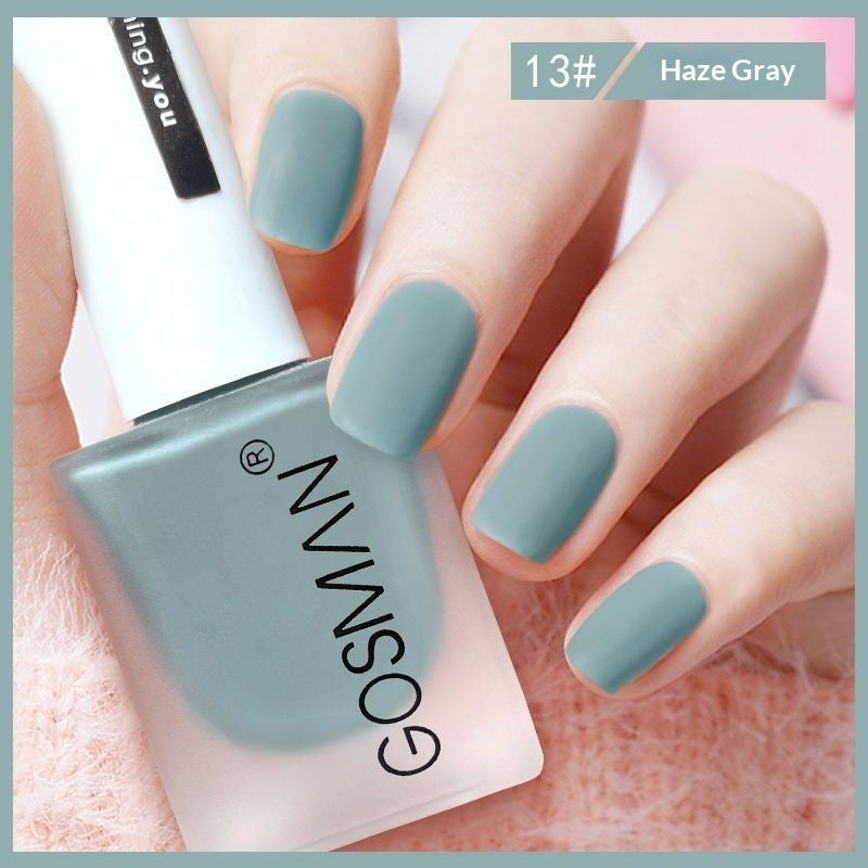 Schnelltrocknender, matter Nagellack, blättert nicht ab