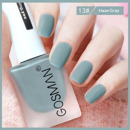 Schnelltrocknender, matter Nagellack, blättert nicht ab