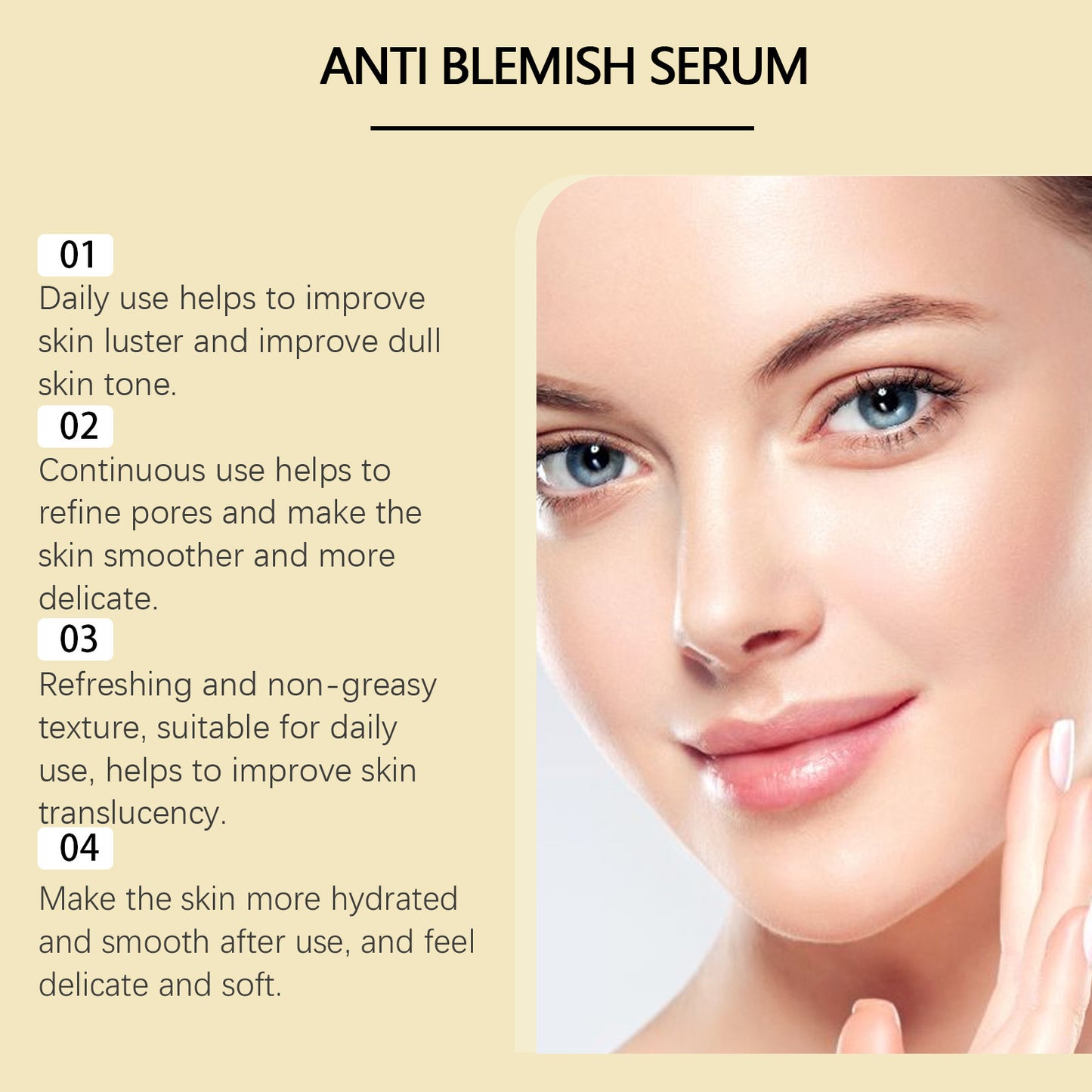 HOYGI Nicotinamid Aufhellendes Wasser Feuchtigkeitslotion