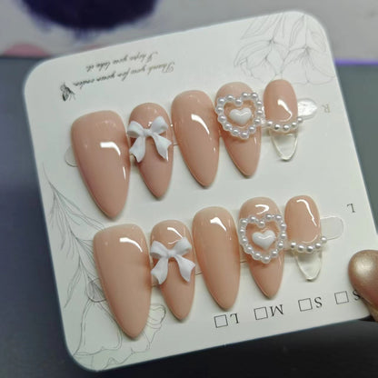 Luxus-Kunstnägel zum Aufkleben für Damen