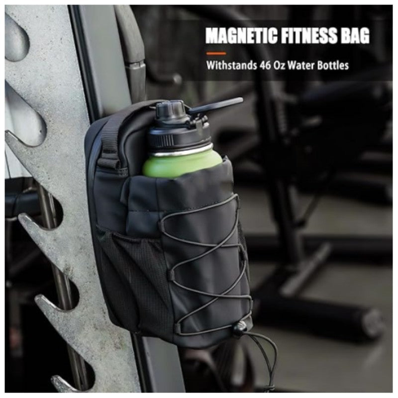 Magnetische Fitness-Kettle-Tasche, Umhängetasche, magnetische Sporttasche für Damen und Herren, Flaschenhalter mit magnetischer Befestigung