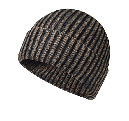 Vintage-Strickmütze im Used-Look, lässig und warm