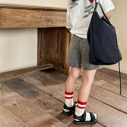 Mädchen Sommer Jeans, Jungen Shorts