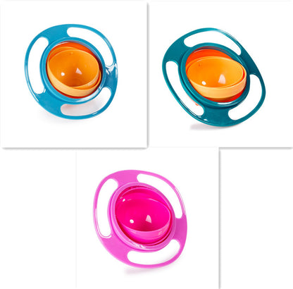 360° drehbare, universelle, auslaufsichere Schüsseln